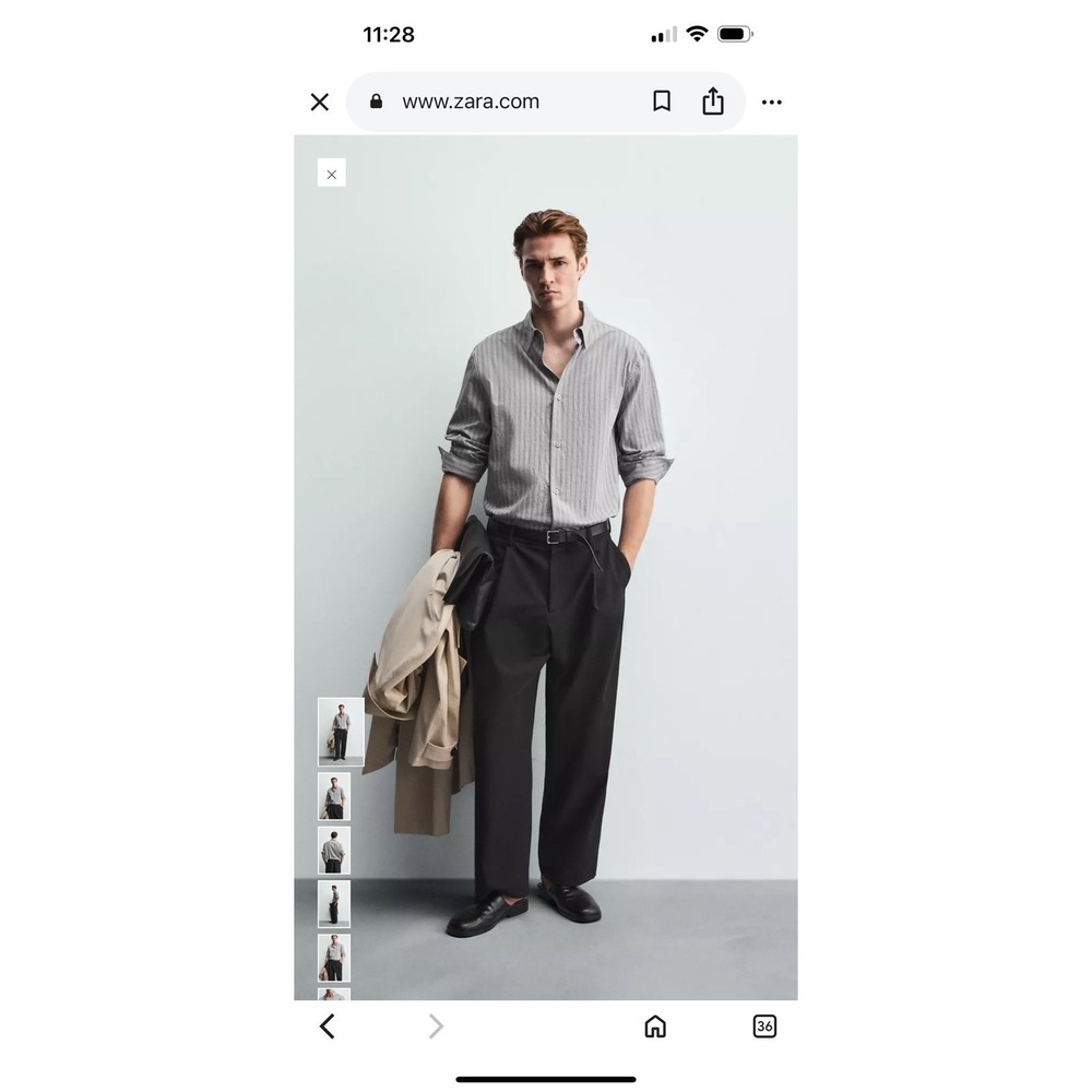Zara man‎ shirt